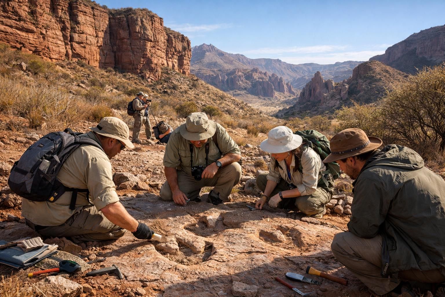 partez à l'aventure au parc national de torotoro et explorez les empreintes fossiles disparues grâce à une passionnante exploration paléontologique, révélant les secrets du passé préhistorique.