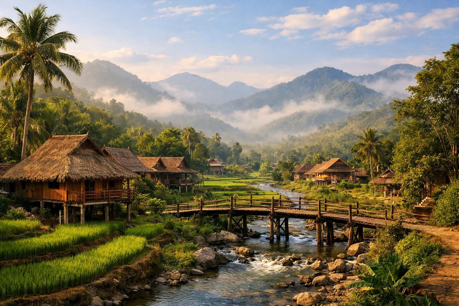 explorez pai, le joyau caché du nord de la thaïlande, avec ses paysages époustouflants, sa culture authentique et son ambiance bohème unique. parfait pour les voyageurs en quête d'aventure et de sérénité.