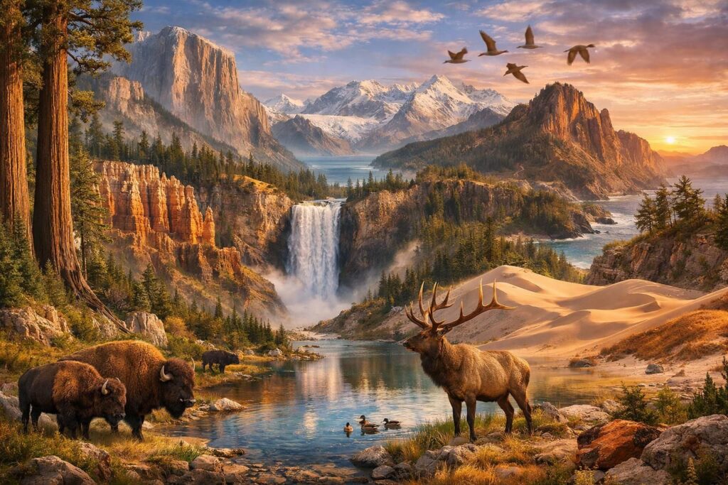 explorez notre sélection des 10 parcs nationaux les plus spectaculaires des états-unis et préparez-vous à vivre des paysages à couper le souffle.