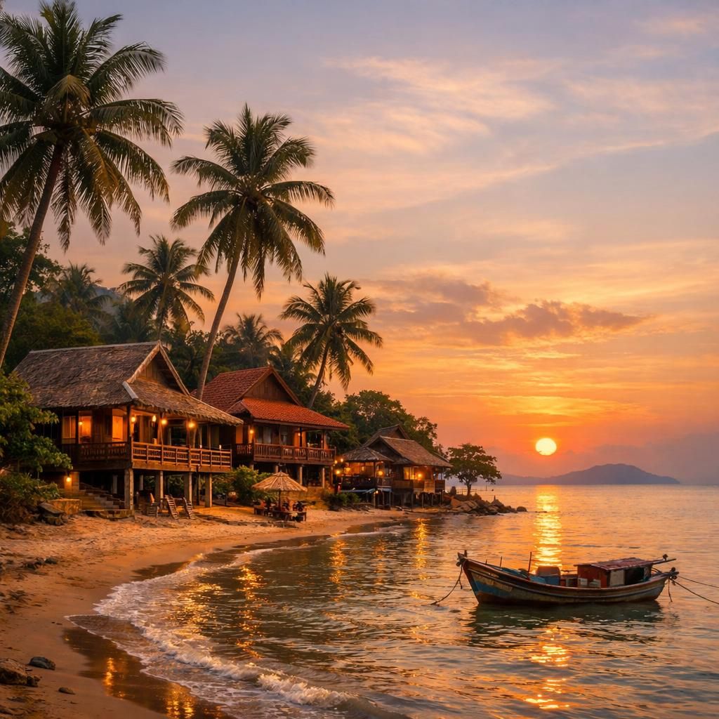 découvrez kep et l'île aux lapins au cambodge, des destinations idylliques alliant plages paisibles, biodiversité marine et charme authentique pour une escapade inoubliable.