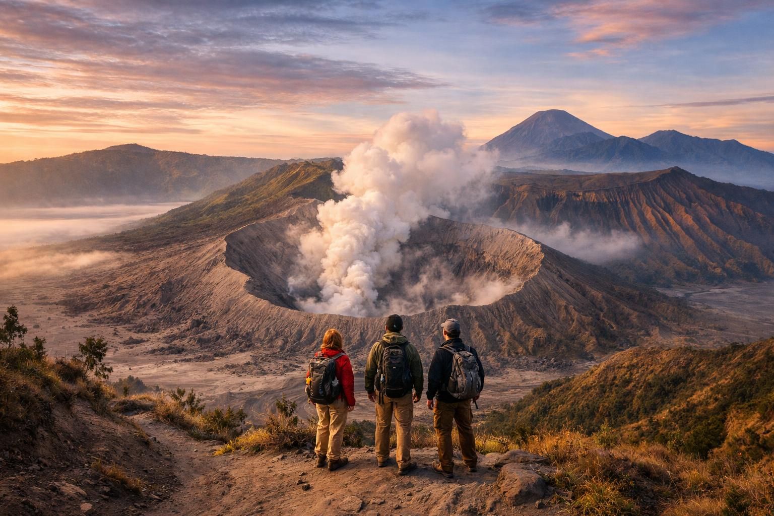 découvrez comment vivre une aventure incroyable au volcan bromo sans dépenser un centime. explorez des paysages époustouflants et créez des souvenirs inoubliables gratuitement !