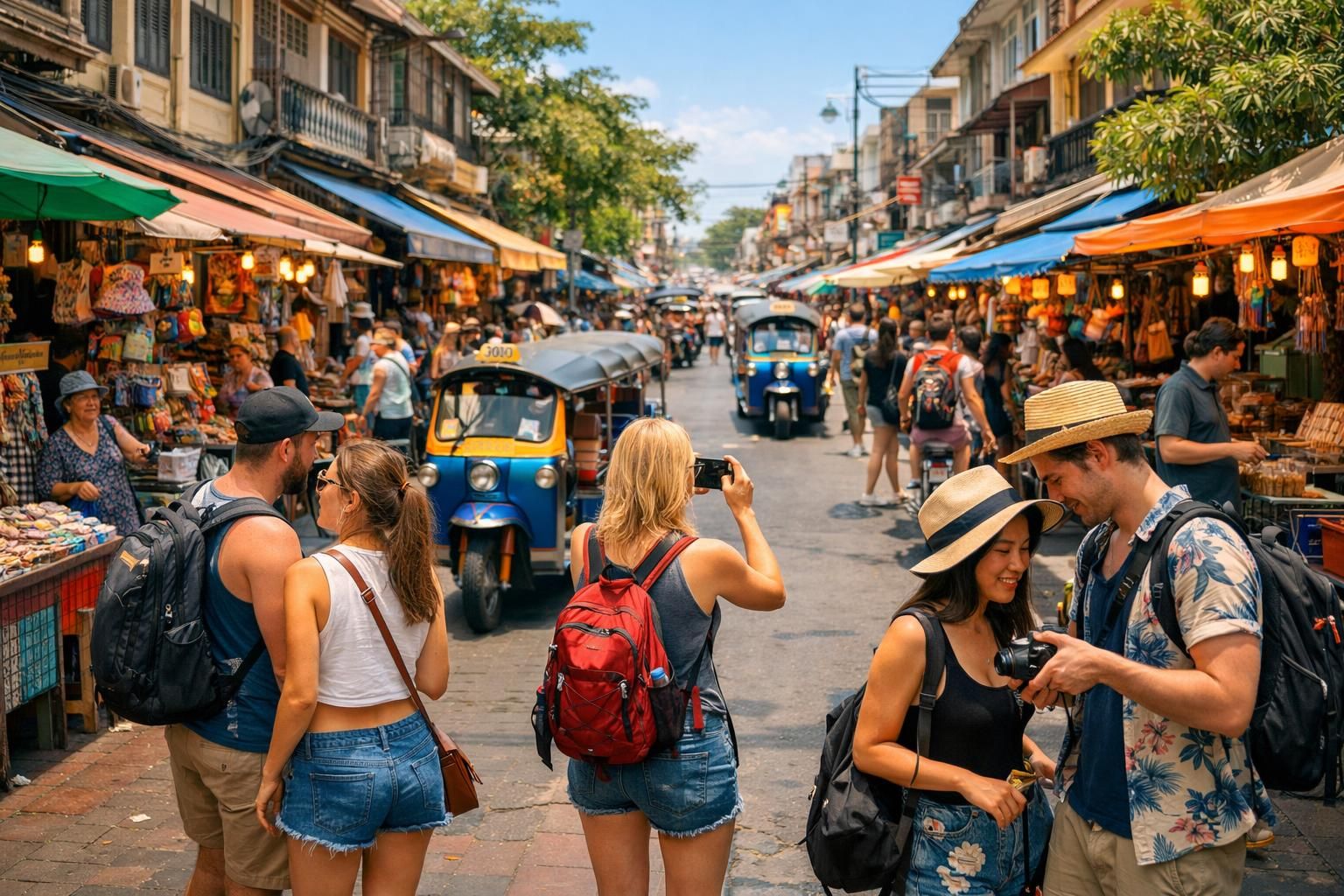 découvrez khao san, la rue touristique incontournable où praticité et ambiance vibrante se rencontrent au quotidien pour une expérience unique.