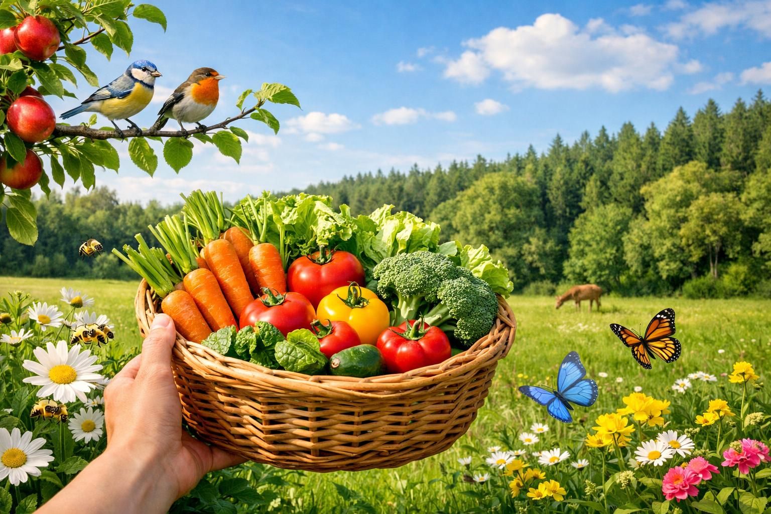 découvrez comment adopter un mode de vie végétarien peut être un geste d'amour pour notre planète, en réduisant l'empreinte écologique et en préservant les ressources naturelles.