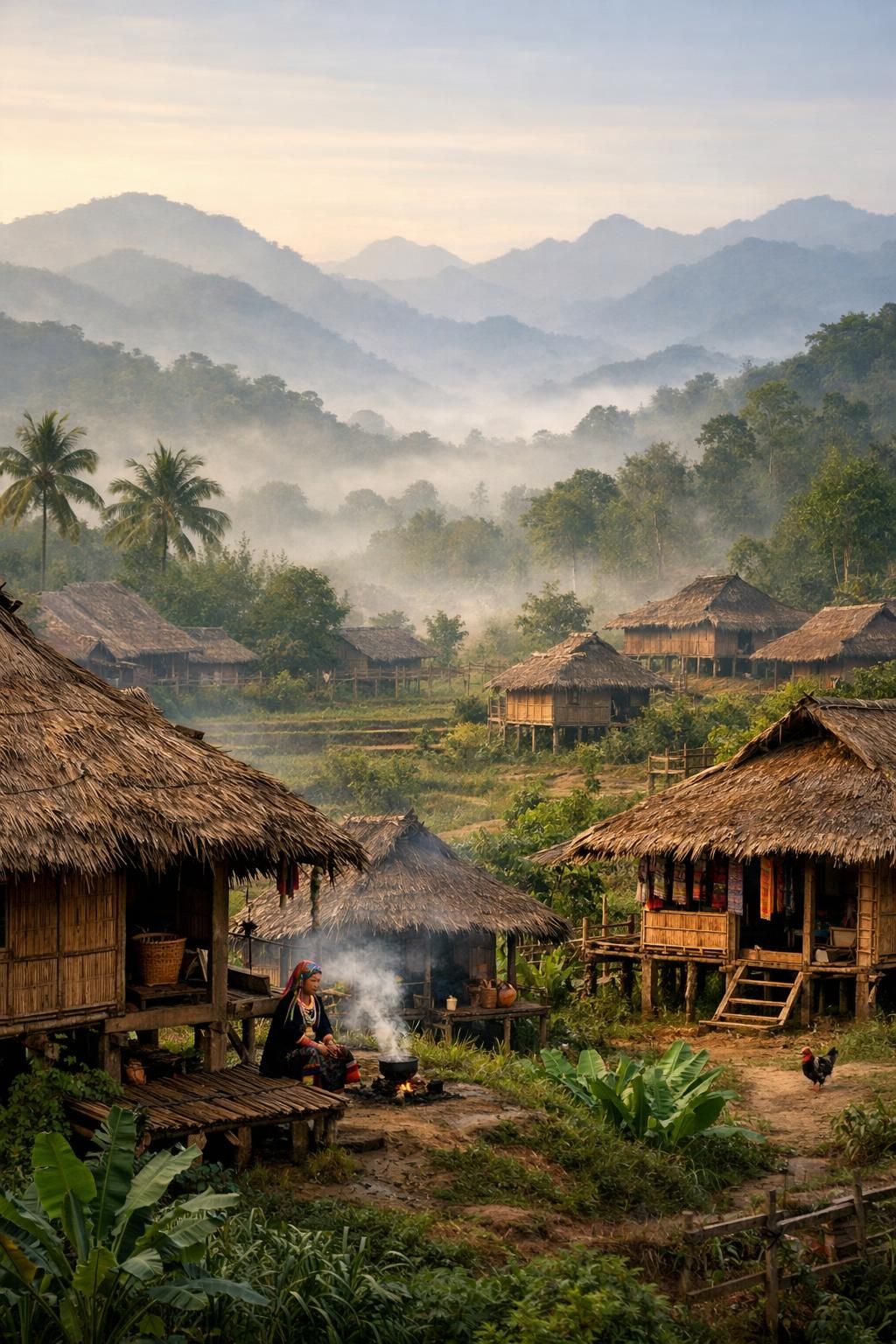 découvrez une randonnée immersive unique à mae hong son et explorez la richesse culturelle du village karen, entre paysages époustouflants et rencontres authentiques.